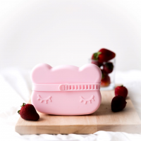 Užkandžių dėžutė Bear Snackie – Powder Pink